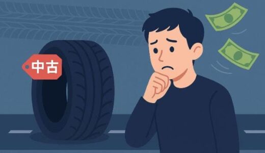 中古タイヤは大丈夫？安く見えて実は高くつく5つの理由と危険性
