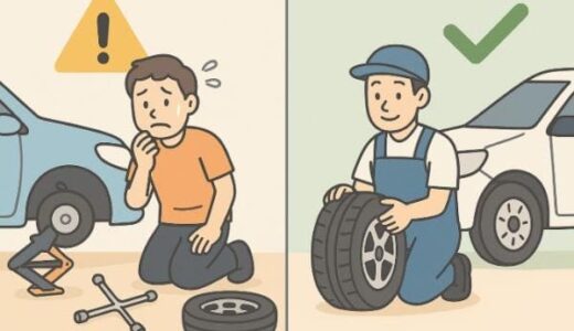 タイヤ交換は自分でしないほうがいい？事故事例とTPMS事情でみるプロ任せが安全な４つの理由