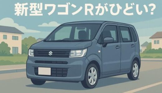 新型ワゴンRがひどいと言われる5つ理由と購入して後悔しないためのチェックリスト