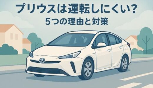 プリウスが運転しにくい5つの理由と対策！コツをつかんで3週間で慣れる