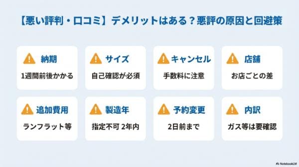 【悪い評判・口コミ】デメリットはある？最悪・失敗・届かない悪評の原因と回避策