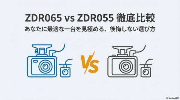 ZDR065とZDR055違い