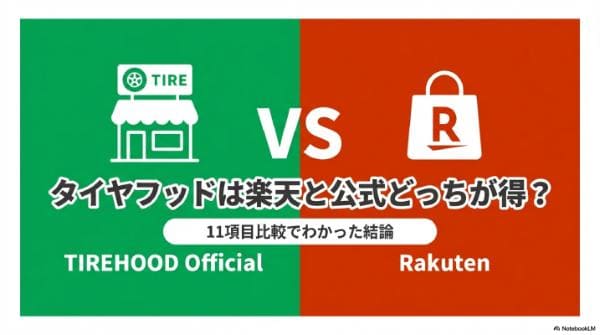 タイヤフッド楽天違い