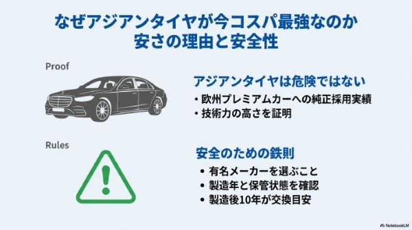 なぜアジアンタイヤが今コスパ最強なのか?安さの理由と安全性