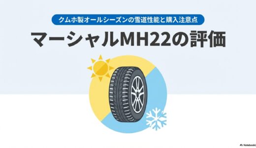 クムホ マーシャルのオールシーズンタイヤMH22の評価｜スペックから見る得意・不得意